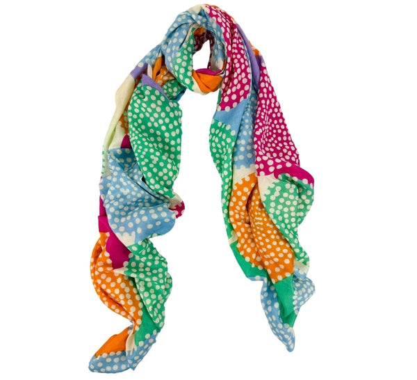 Abstract Dot Shawl Pashmina & Scarves 