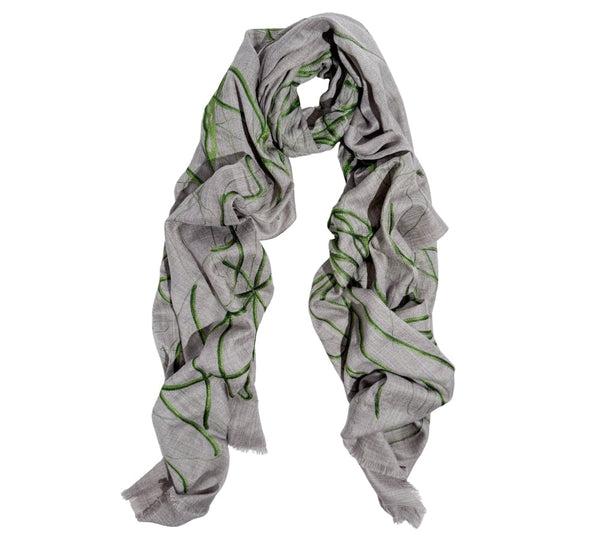 Abstract Embroidery Stole Pashmina & Scarves 