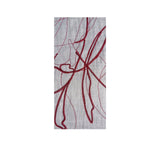 Abstract Embroidery Stole Pashmina & Scarves Burgundy 