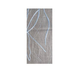 Abstract Embroidery Stole Pashmina & Scarves Pale Blue 
