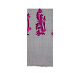 Acanthus Stole Pashmina & Scarves Fuchsia 