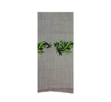 Acanthus Wave Stole Pashmina & Scarves Fern Green 