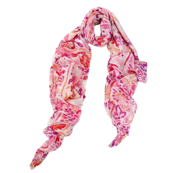 Blue Ferns Shawl Pashmina & Scarves 