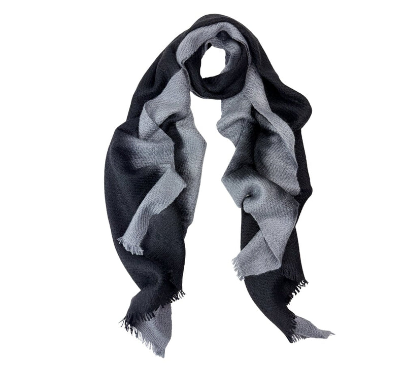 Border Ombre Scarf Pashmina & Scarves 