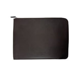 Boulevard Zipped Folio Folio Dark Brown 