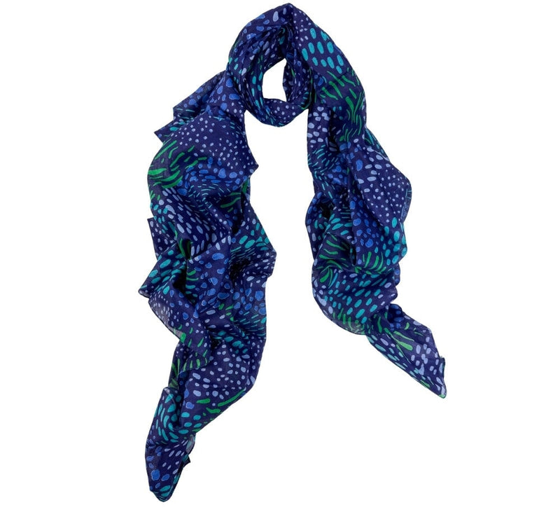 Caribbean Coral Shawl Pashmina & Scarves 