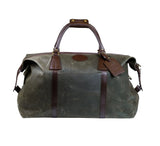 Carry On Waxed Canvas Holdall Luggage Loden 