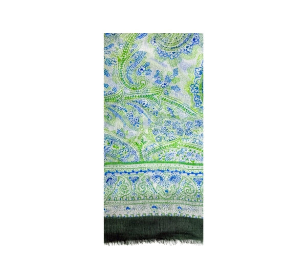 Cassandra Shawl Pashmina & Scarves Green 