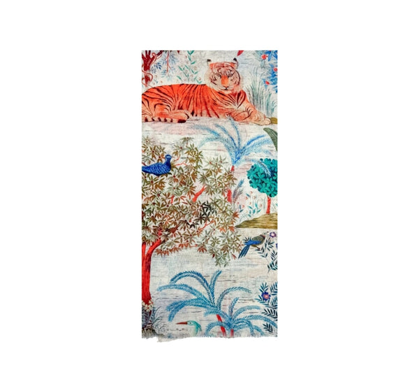 Chambre D'Amour Shawl Pashmina & Scarves Peach 