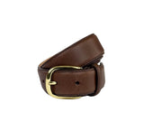 Classic Calf Belt Belt Dark Brown / Gilt 32 