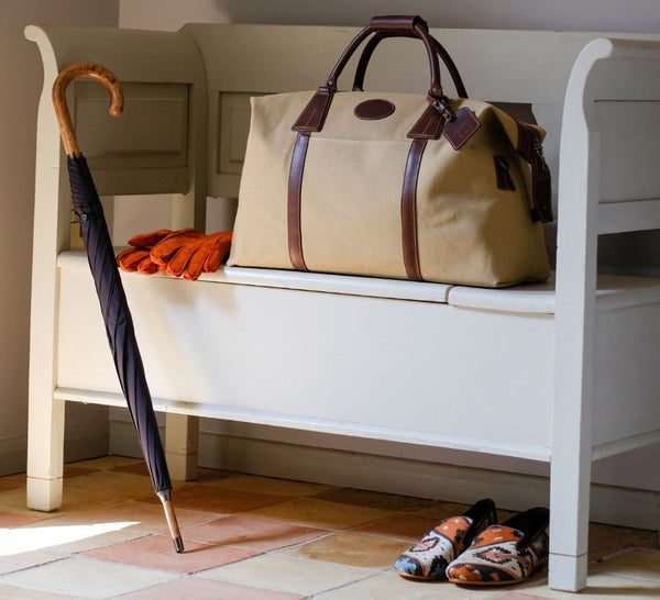 Classic Large Canvas Holdall Luggage 