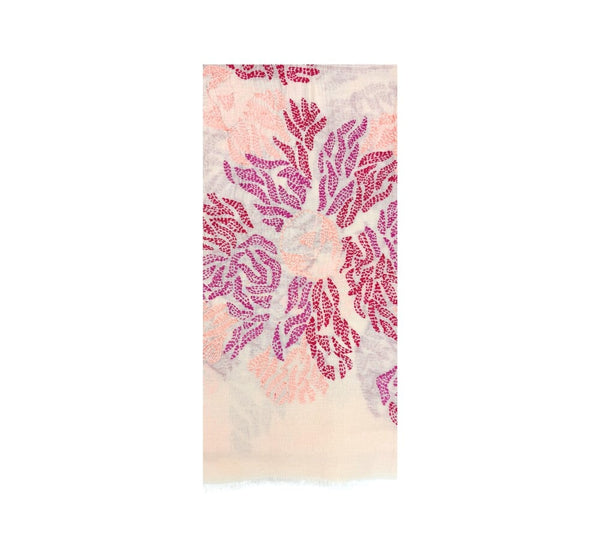 Coral Reef Shawl Pashmina & Scarves Light Coral 