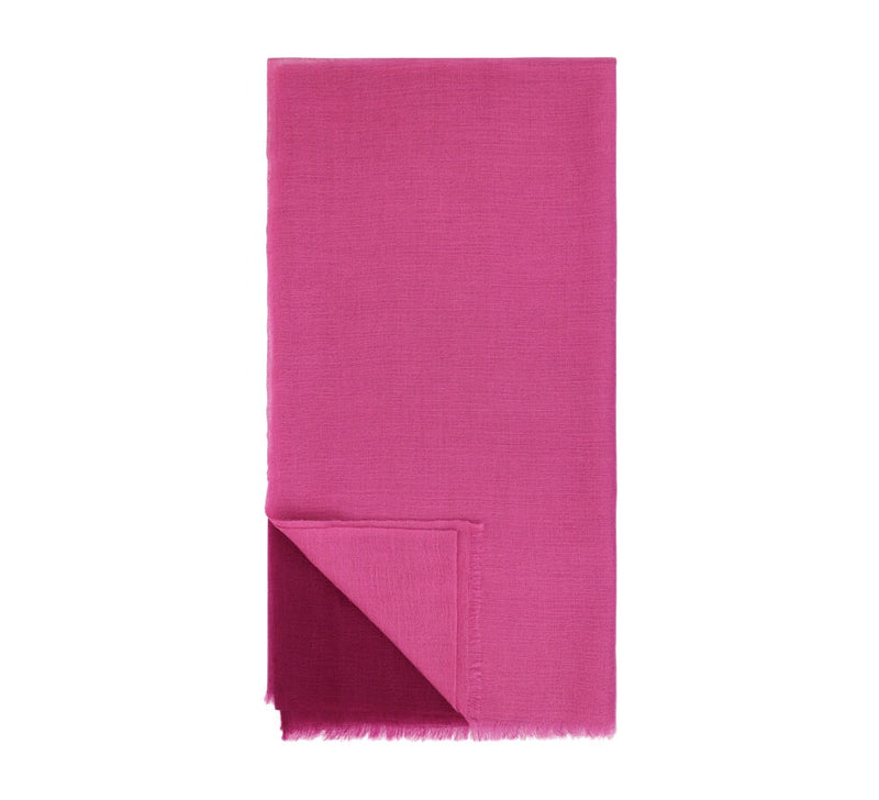 Degradia Gauze Cashmere Shawl Pashmina & Scarves Fuchsia 