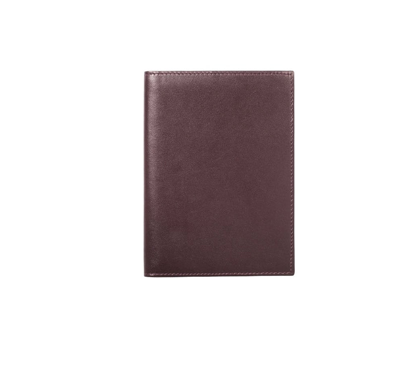 Double Passport Cover Travel Accessories Burgundy 
