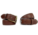 Double Stitched Calf Belt Belt 