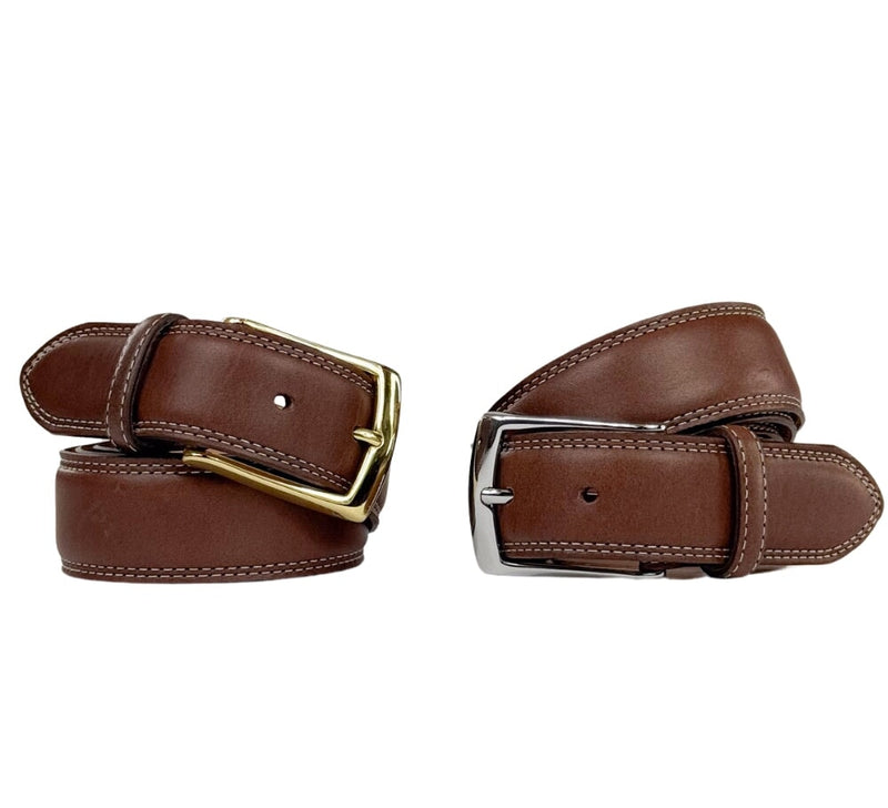 Double Stitched Calf Belt Belt 