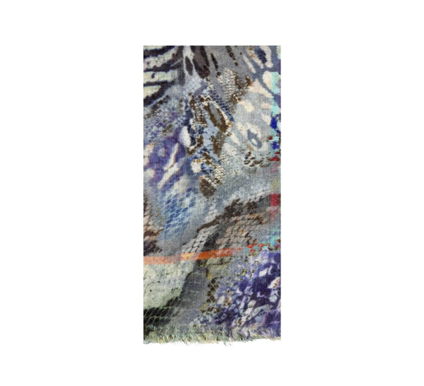 Druva Shawl Pashmina & Scarves Grey 