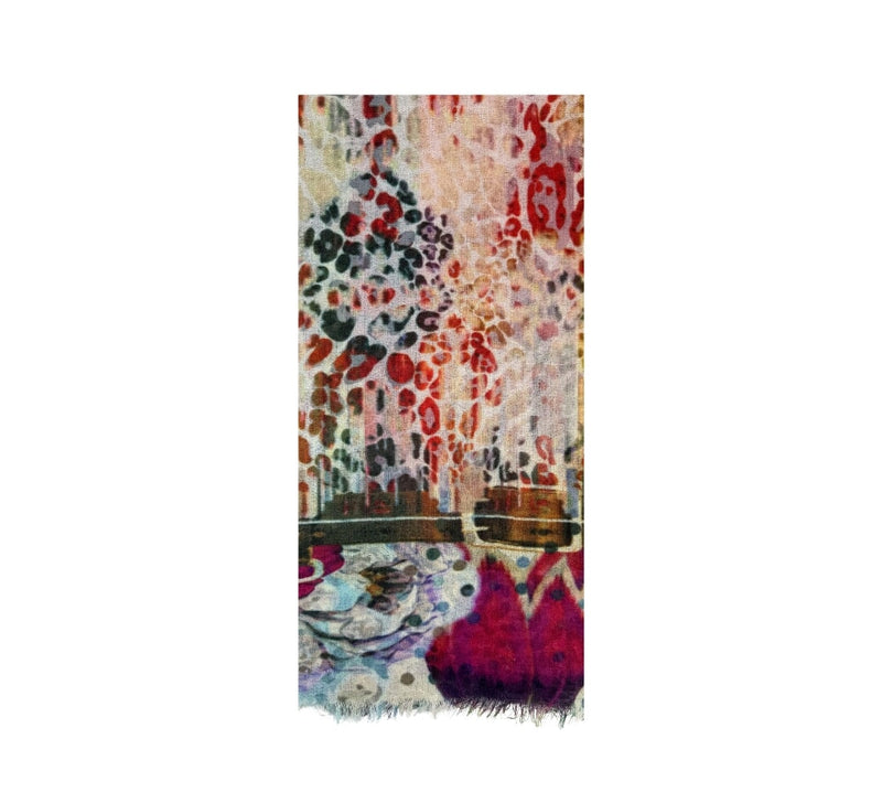 Druva Shawl Pashmina & Scarves Plum 