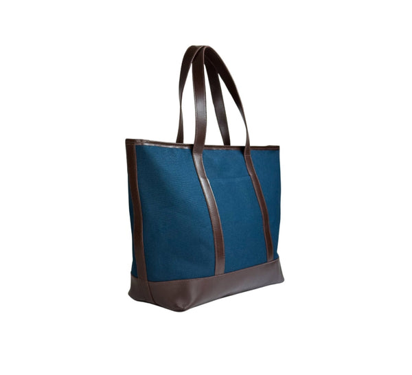 Elton Canvas Shopper Handbags 