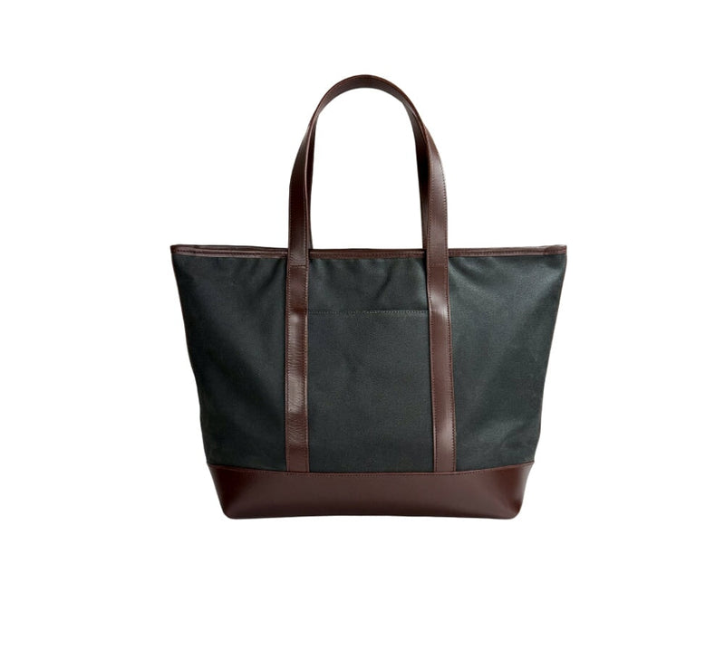 Elton Waxed Canvas Shopper Handbags 