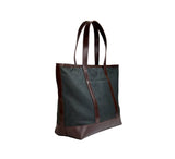Elton Waxed Canvas Shopper Handbags 