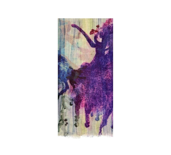 Eve Shawl Pashmina & Scarves Aqua 
