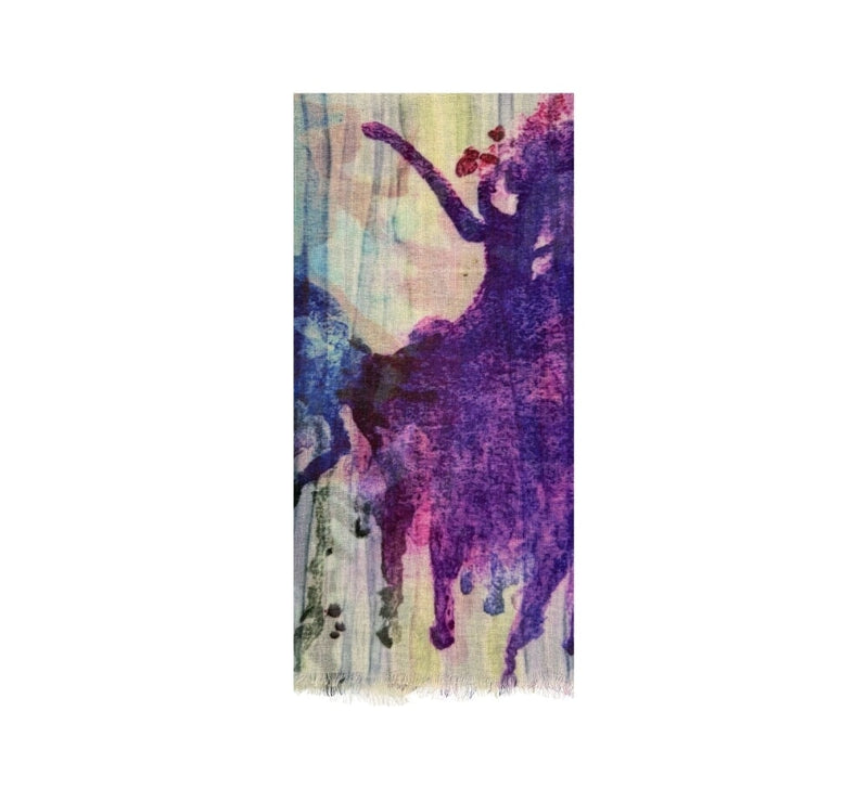 Eve Shawl Pashmina & Scarves Aqua 