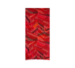Fields of Fall Shawl Pashmina & Scarves Red 