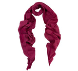 Fine Cashmere Border Stole Pashmina & Scarves 