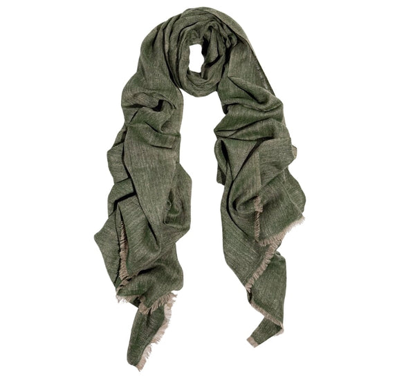 Fine Herringbone Cashmere Stole Pashmina & Scarves 