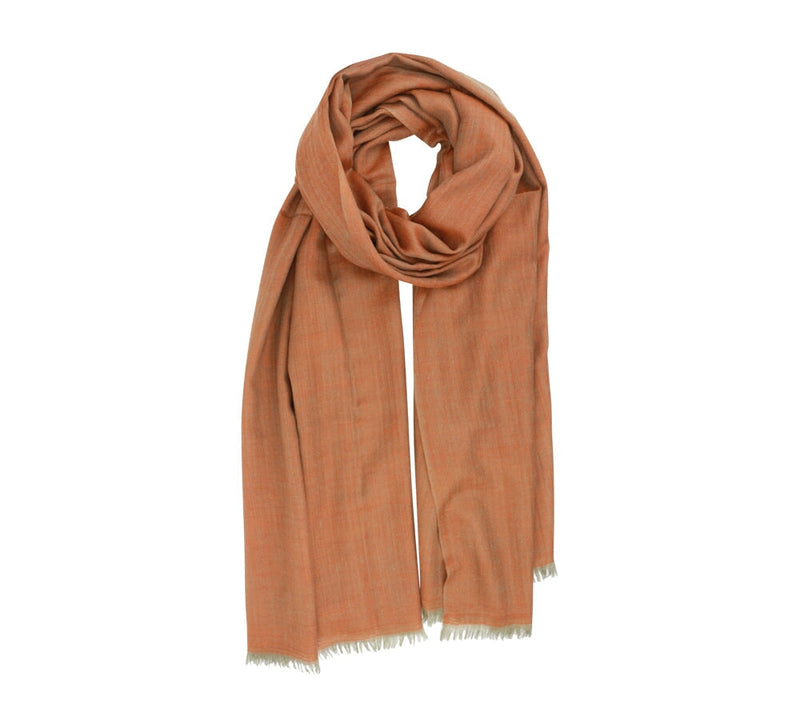 Fine Herringbone Cashmere Stole Pashmina & Scarves 