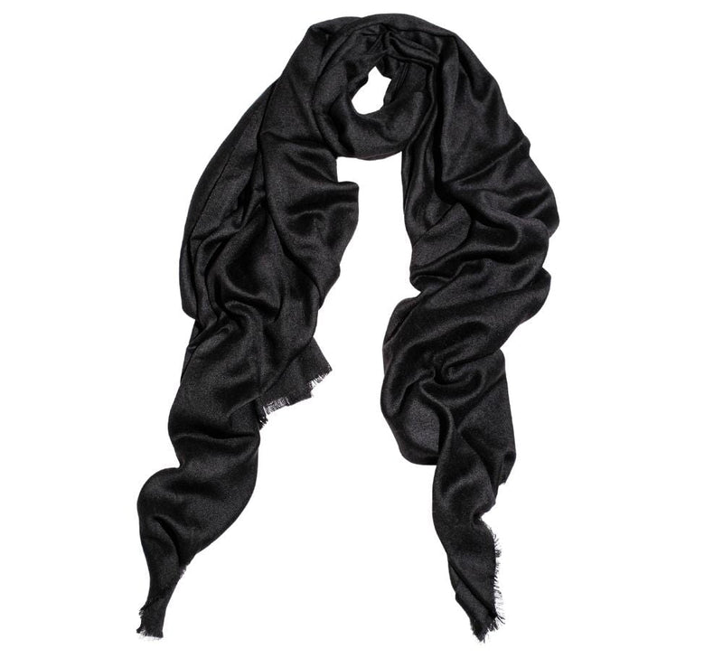 PRY シュウト MTR Cashmere Stole BLACK PRY シュウト MTR Cashmere