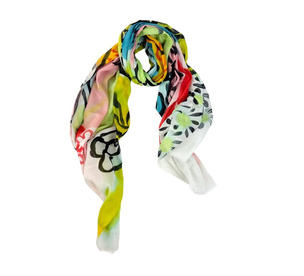 Floral Sun Stole Pashmina & Scarves 