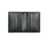 Folding Credit Card Case Credit Card Case Dark Green Calf/Lambskin 