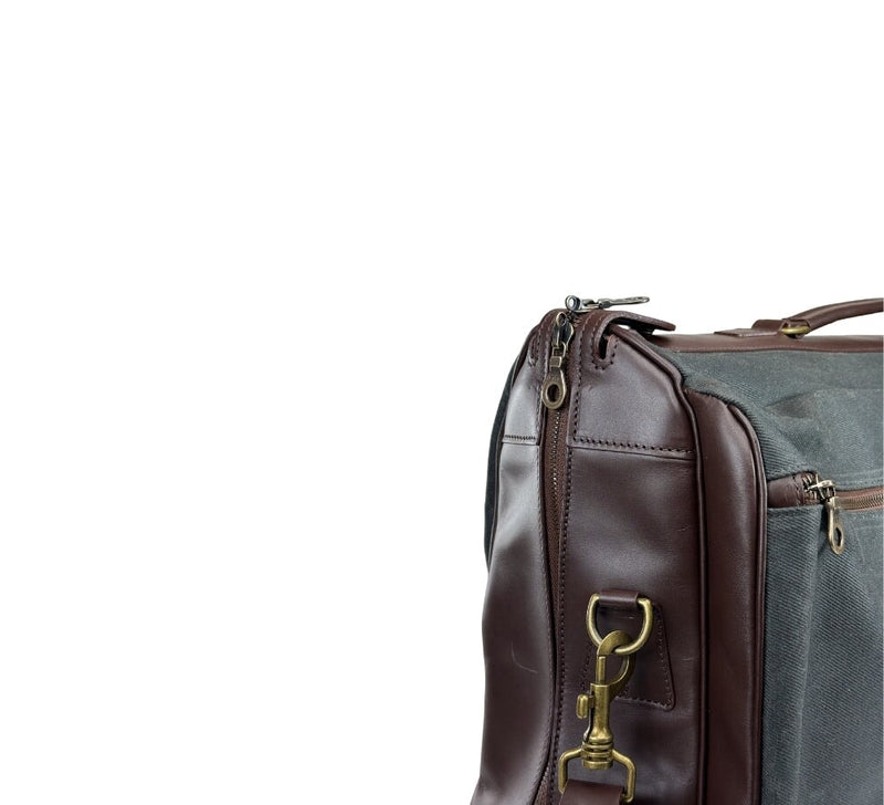 Garment Waxed Canvas Bag Luggage 
