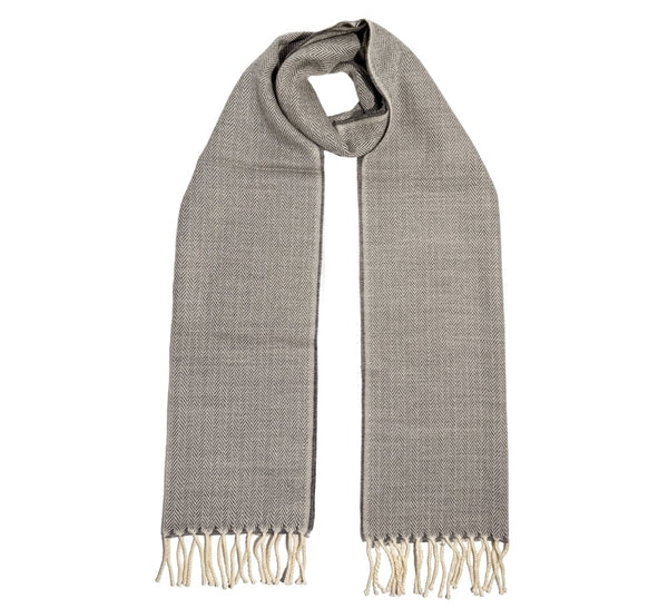Herringbone Wool Scarf Pashmina & Scarves 