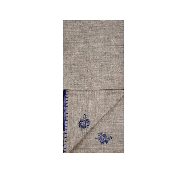 Himalayan Posy Stole Pashmina & Scarves Navy 