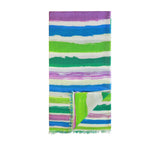 Horizontal Painted Brushstroke Stole Pashmina & Scarves Green 