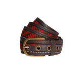 Kilim Belt Belt Bright Red 