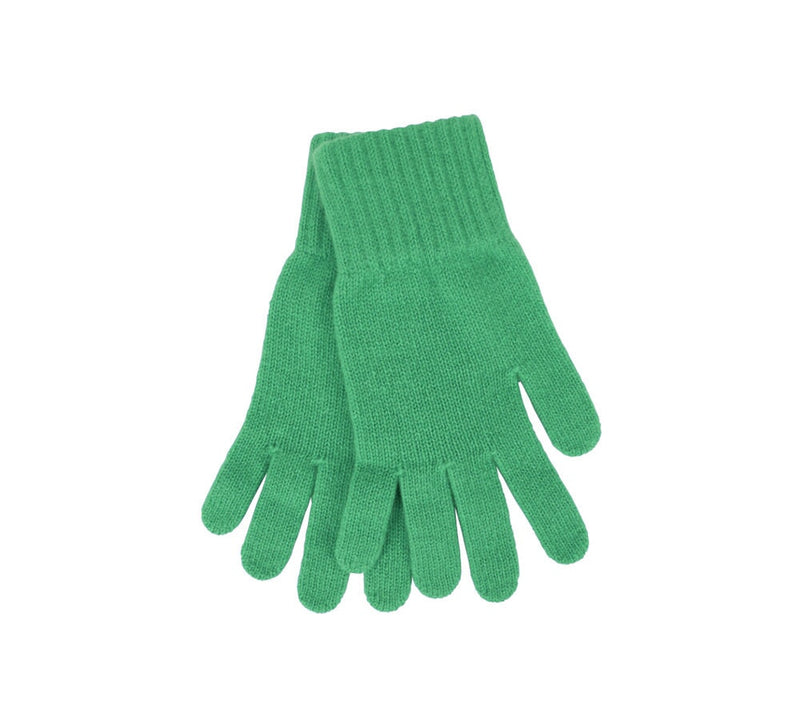 Ladies Cashmere Gloves Textiles Green 