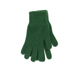 Ladies Cashmere Knitted Gloves Textiles Forest Green 