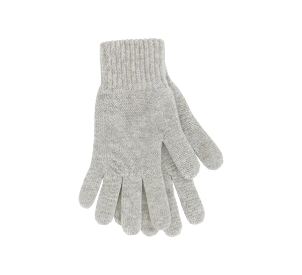 Ladies Cashmere Knitted Gloves Textiles Natural 