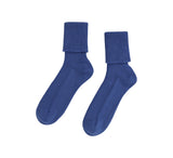 Ladies Cashmere Socks Textiles Blue 