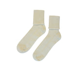 Ladies Cashmere Socks Textiles Ivory 