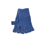 Ladies Fingerless Cashmere Gloves Textiles Denim 