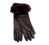 Ladies Fur & Cashmere Lined Gloves Gloves 