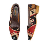 Ladies Kilim Slippers EU37 / UK4 Kilim Slippers/Trainers Bright Red 