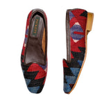 Ladies Kilim Slippers EU37 / UK4 Kilim Slippers/Trainers Burgundy 