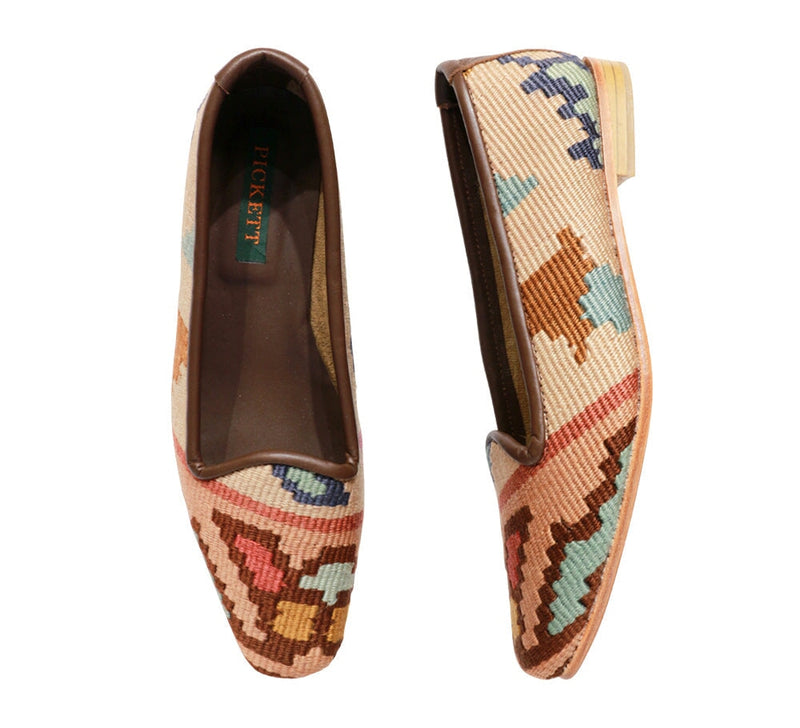 Ladies Kilim Slippers EU38 / UK5 Kilim Slippers/Trainers Blush 