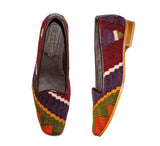 Ladies Kilim Slippers EU38 / UK5 Kilim Slippers/Trainers Olive Green 